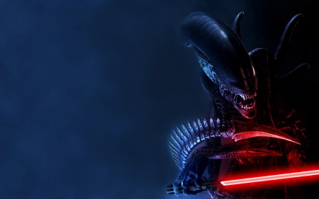 alien-with-light-saber